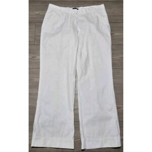 Bitten By Sarah Jessica Parker Pants Womens Sz 16 R White 11.5" Leg Opening